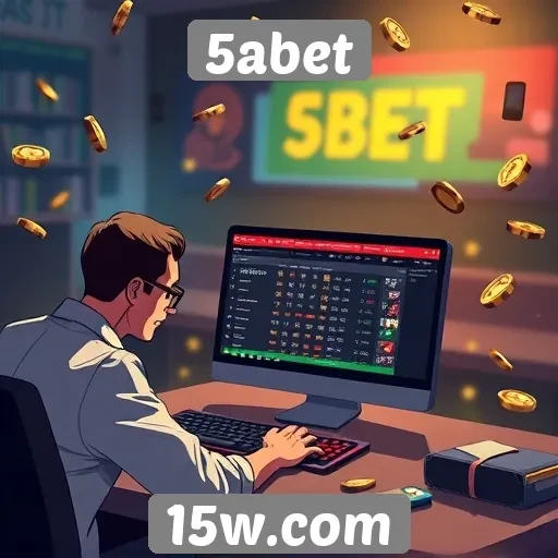 Exploração das funcionalidades do site 5abet